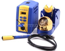 HAKKO Soldering Iron Station, Temperature Controlled Soldering Machine FX-951, Temperature (200 to 400 degrees Celsius), ESD Safe, Complex Heater